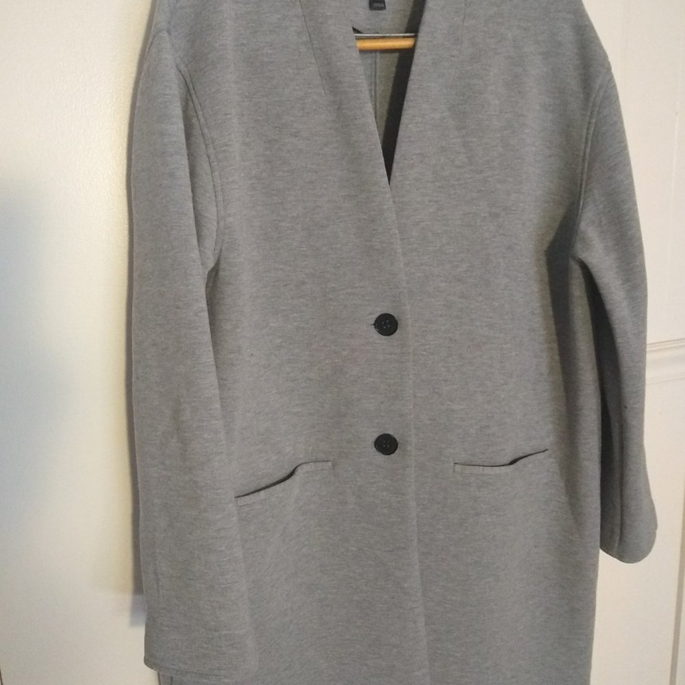 J. Crew Gray Women's Coat - Picture 4 of 9